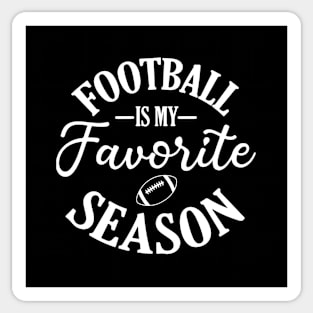 football is my Favorite Season Sticker